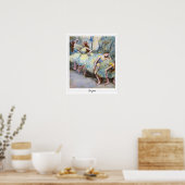 Edgar Degas Zedign Kunst Poster #337-2 (Keuken)