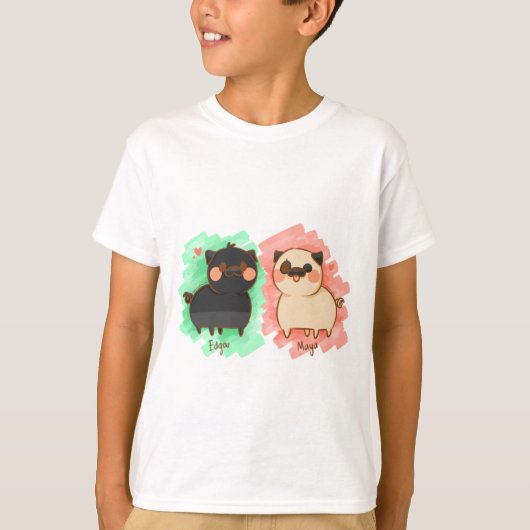 Edgar en Maya T-shirt (Voorkant)