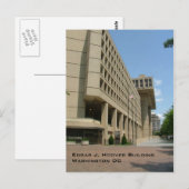 Edgar J. Hoover Building Briefkaart (Voorkant / Achterkant)