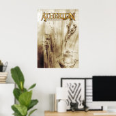 Edgar-klimming Poster (Thuiskantoor)