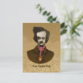 Edgar met Gold Bug Briefkaart (Staand voorkant)