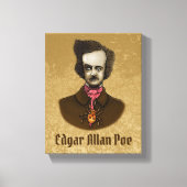 Edgar met Gold Bug Canvas Afdruk (Voorkant)