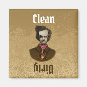 Edgar met Gold Bug Magneet (Voorkant)