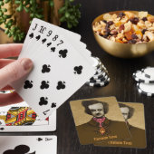 Edgar met Gold Bug Pokerkaarten (Insitu)