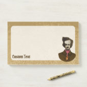 Edgar met Gold Bug Post-it® Notes (Op bureau)