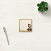 Edgar met Gold Bug Post-it® Notes (Kantoor)