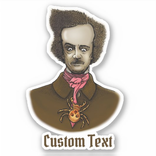 Edgar met Gold Bug Sticker (Voorkant)