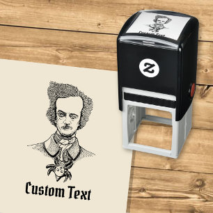 Edgar met Gold Bug Zelfinktende Stempel