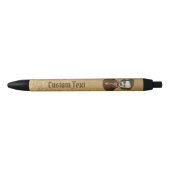 Edgar met Gold Bug Zwarte Inkt Pen (Voorkant)