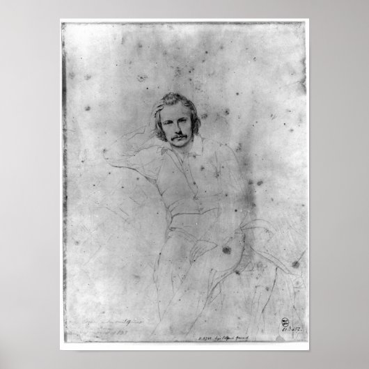Edgar Quinet, 1833 Poster (Voorkant)