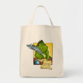 Edgar Thesaurus Bag - Scroll Tote Bag (Voorkant)