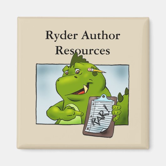 Edgar Thesaurus Magnet - RAR! Magneet (Voorkant)