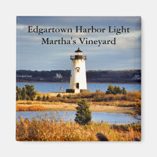 Edgartown Harbor Light, Massachusetts Magnet Magneet