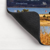 Edgartown Harbor Light, Massachusetts Mousepad Muismat (Hoek)