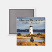 Edgartown Harbour Light, Massachusetts magneet (Voorkant / Achterkant)
