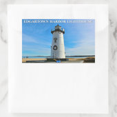 Edgartown Harbour Lighthouse, Autocollants MA (Sac)