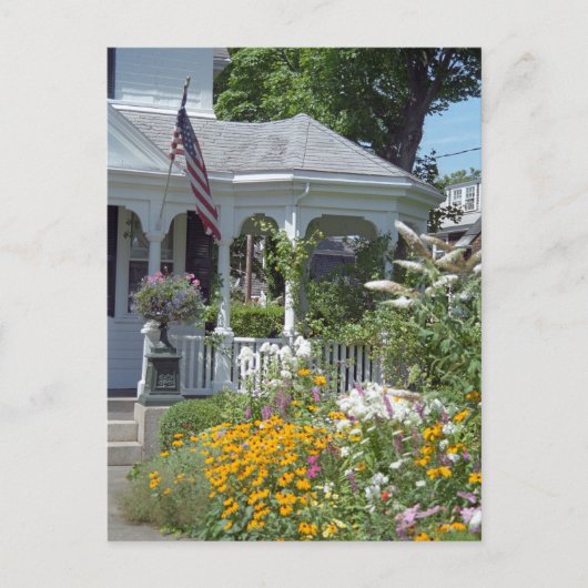Edgartown Hotel Summer Garden Carte postale person (Devant)