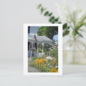 Edgartown Hotel Summer Garden Custom Briefkaart (Staand voorkant)