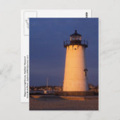 Edgartown Lighthouse Marthas Vineyard Briefkaart (Voorkant / Achterkant)