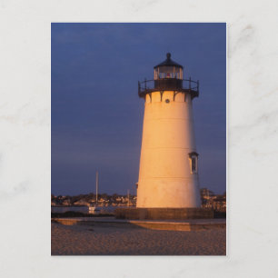 Edgartown Lighthouse Marthas Vineyard Briefkaart