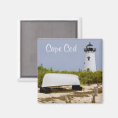 Edgartown Lighthouse Martha's Vineyard Mass Magnet (Recto/Verso)