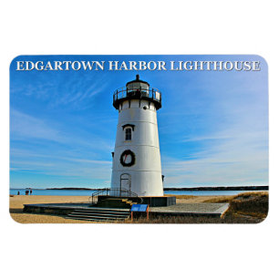 Edgartown Lighthouse, Massachusetts Flexi Magnet Magneet