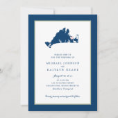 EDGARTOWN Marthas Vignoble Carte Bleue Mariage Inv (Devant)