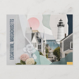 Edgartown, Massachusetts ansichtkaart Briefkaart