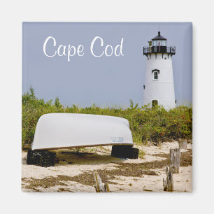 Edgartown Vuurtoren Martha's Vineyard Mass Magnet Magneet
