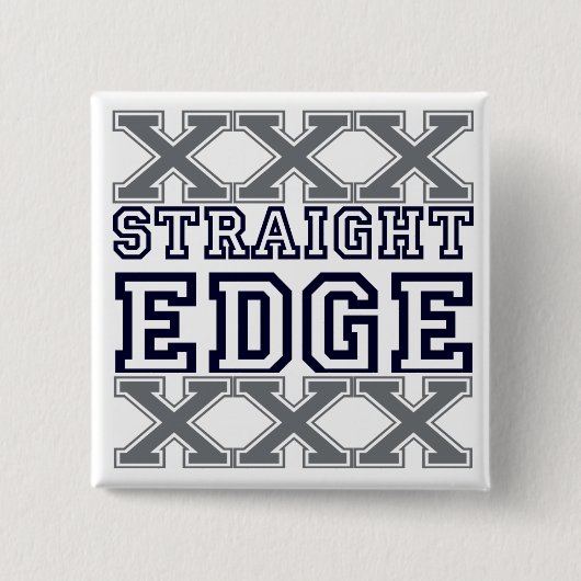 Edge-Button Vierkante Button 5,1 Cm (Voorkant)
