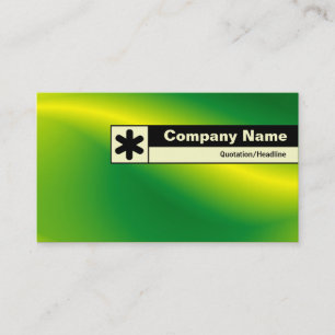 Edge gelabeld - Groene golf Visitekaartje