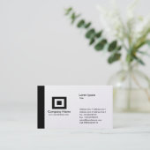 Edge Gold - zwart Visitekaartje (Staand voorkant)