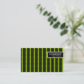 Edge Label - Aztec Pattern - Martian Green (Staand voorkant)