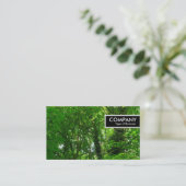 Edge Label - Bomen in het voorjaar (Staand voorkant)