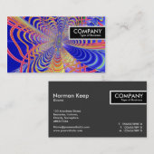 Edge Label - Fractal Abstract 061012d (Voorkant / Achterkant)