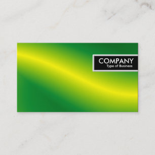 Edge-Label - Groene golf Visitekaartje