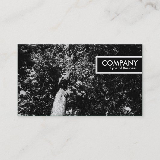 Edge Label - Londen Plane Tree B&W (Voorkant)