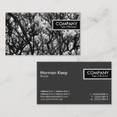 Edge-Label - Magnolia Blossom Visitekaartje (Voorkant / Achterkant)