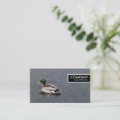 Edge-Label - Mallard Duck Visitekaartje (Staand voorkant)