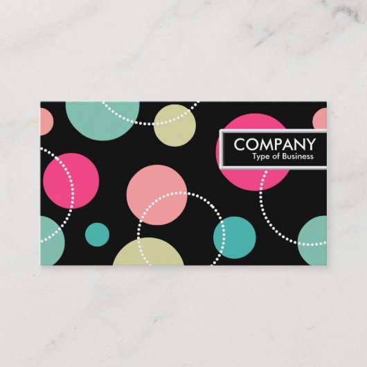 Edge-Label - Spots & Circles 150816 Visitekaartje (Voorkant)
