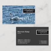 Edge-Label - Swan Visitekaartje (Voorkant / Achterkant)