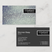 Edge Label - Waterdruppels op glas 01 (Voorkant / Achterkant)