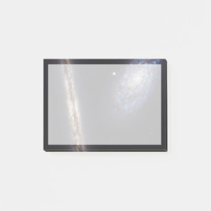 Edge-On Galaxy NGC 4302 & gekantelde Galaxy NGC 42 Post-it® Notes