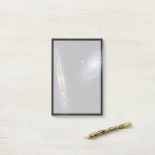 Edge-On Galaxy NGC 4302 & gekantelde Galaxy NGC 42 Post-it® Notes (Op bureau)