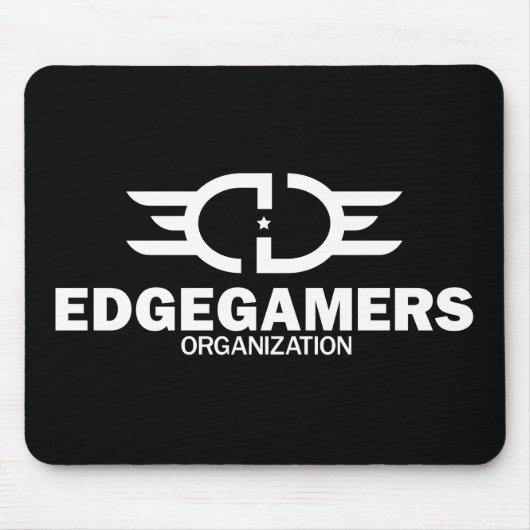 EDGE White Mousepad Muismat (Voorkant)