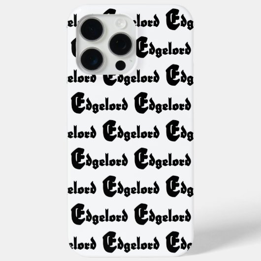 Edgelord Case-Mate iPhone Case (Achterkant)