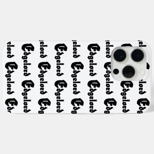 Edgelord Case-Mate iPhone Case (Achterkant (horizontaal))