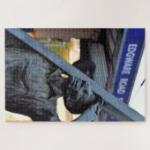Edgeware Road Station Statue - 20x30 - 1014 pcs. Legpuzzel (Horizontaal)