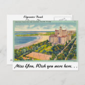 Edgewater Beach, Chicago, Ill. Briefkaart (Voorkant / Achterkant)