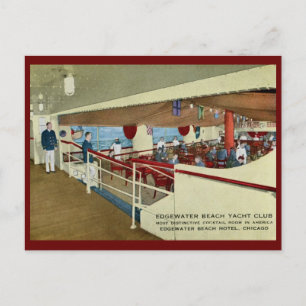 Edgewater Beach Hotel, Chicago Briefkaart